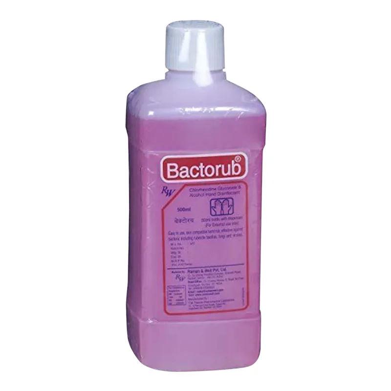 Bactorub Hand Sanitizer Pink - 500 ml by Raman & Weil