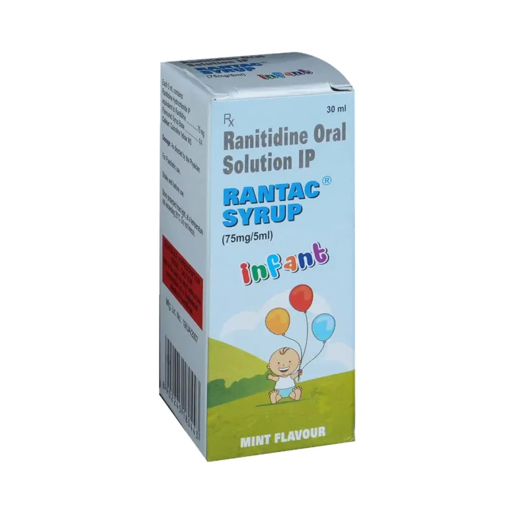 Rantac Infant Syrup | Mint Flavour