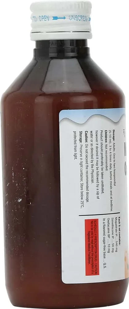 Rantac Mps La Mint Flavour Sugar Free Bottle Of 170ml Suspension
