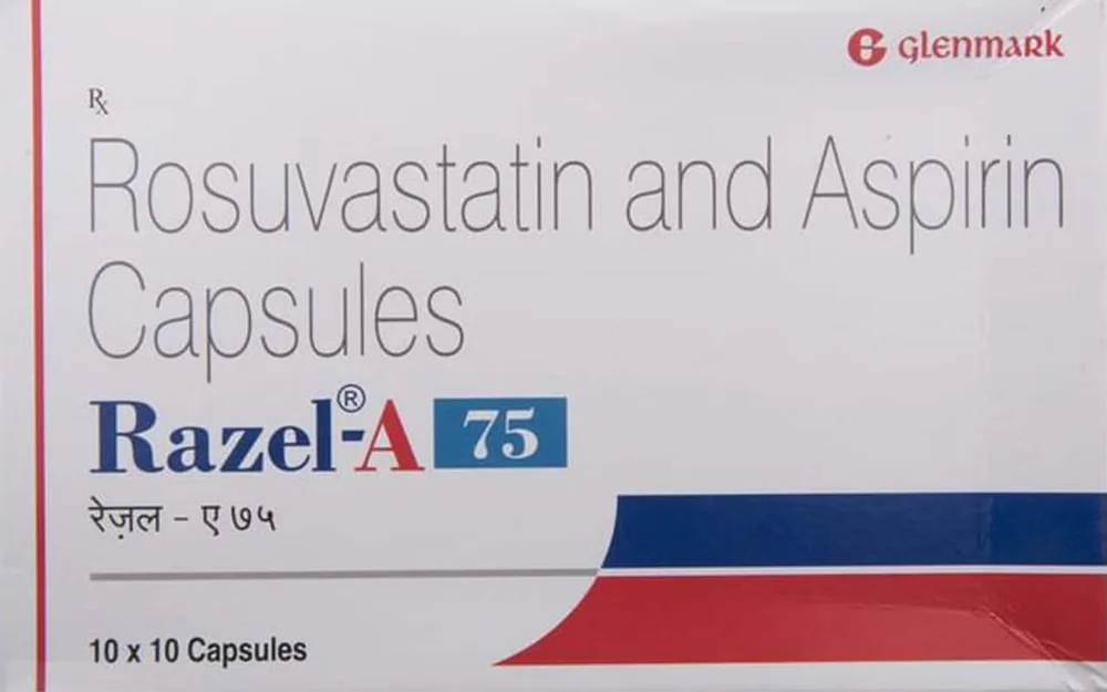 Razel A 75mg/10mg Strip Of 10 Capsules