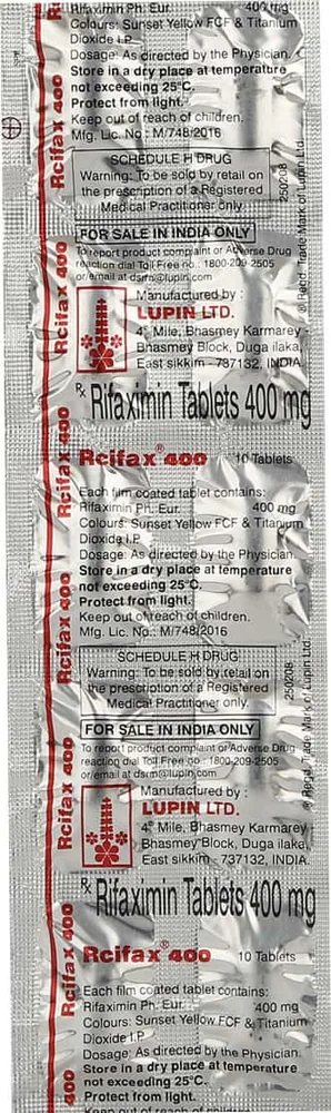 Rcifax 400 Tablet