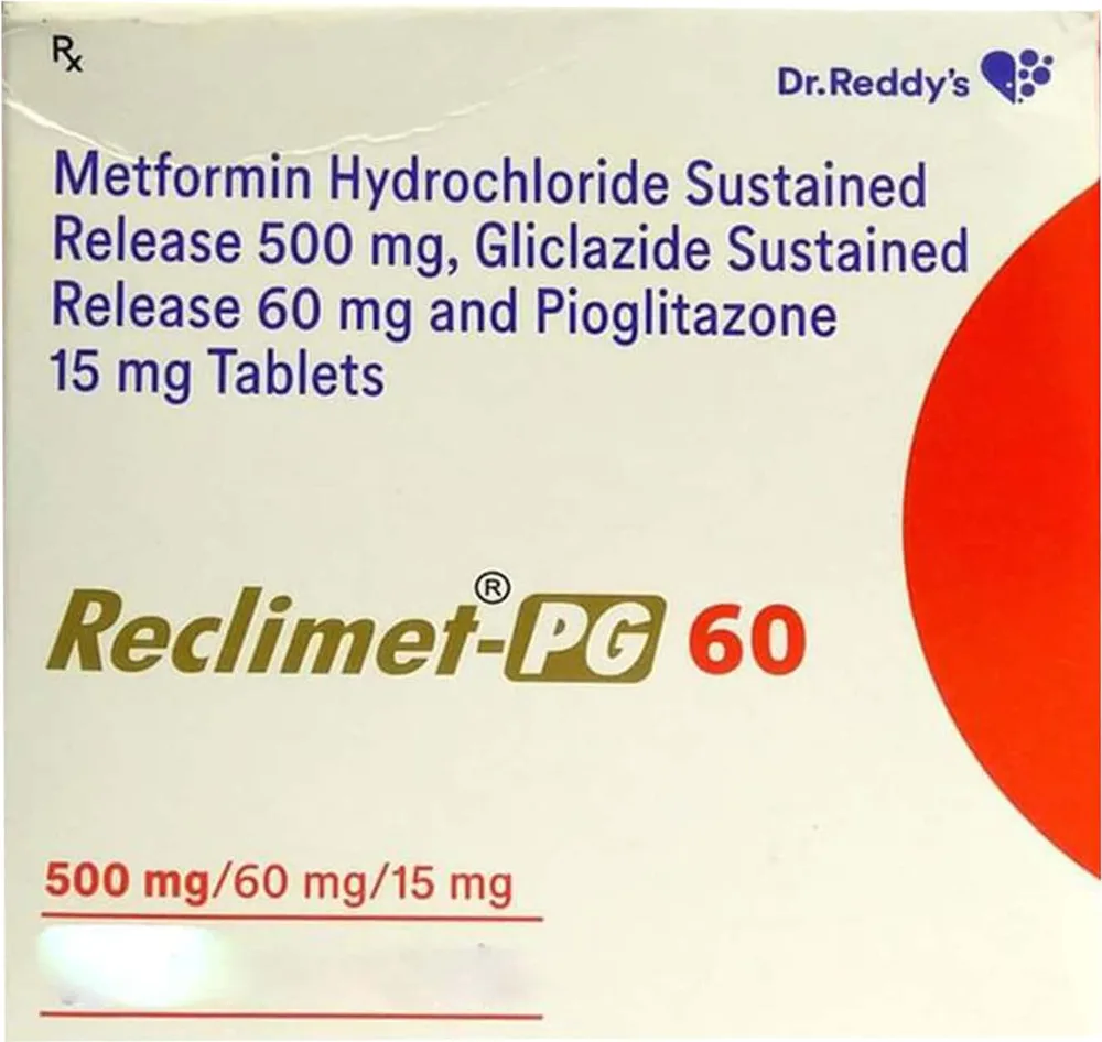 Reclimet Pg 60mg Strip Of 10 Tablets