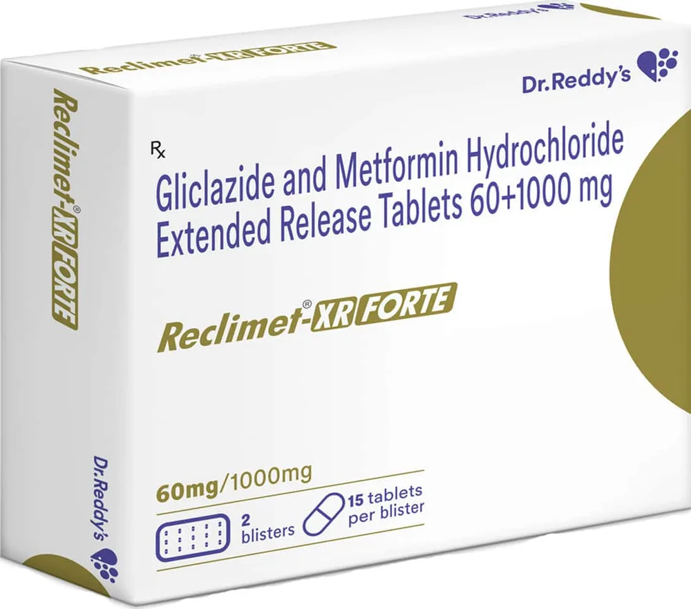 Reclimet Xr Forte Strip Of 15 Tablets