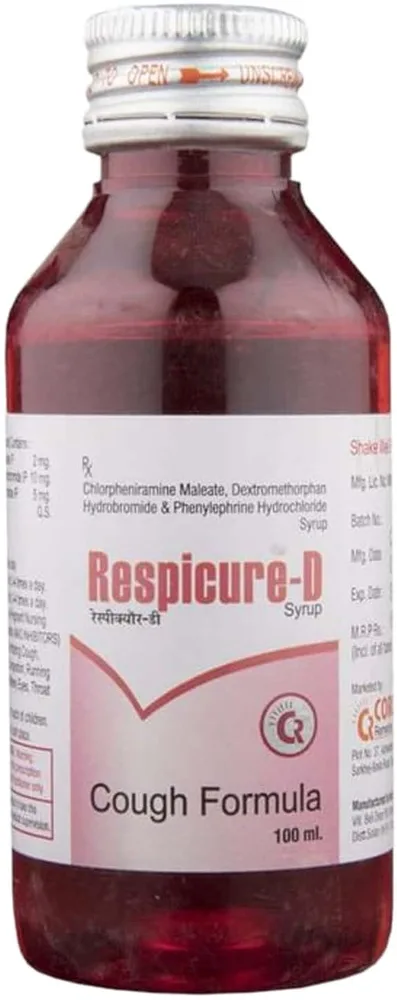 Respicure D Bottle Of 60ml Syrup