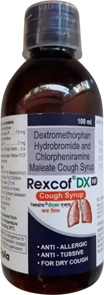 Rexcof Dx Nf Bottle Of 60ml Syrup