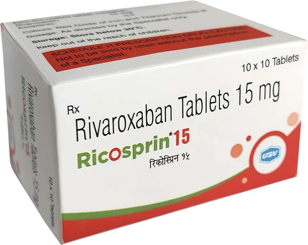 Ricosprin 15mg Strip Of 10 Tablets