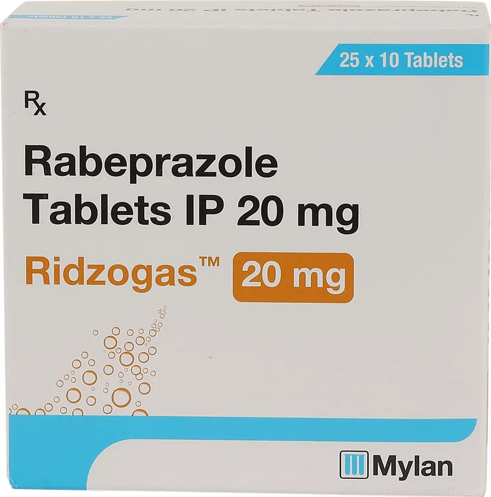 Ridzogas 20mg Strip Of 10 Tablets