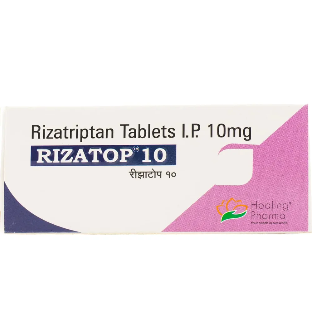 Rizatop 10mg Strip Of 10 Tablets