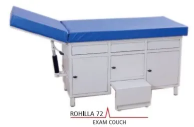 Examination Couch with foot step  72â€x24â€x30â€