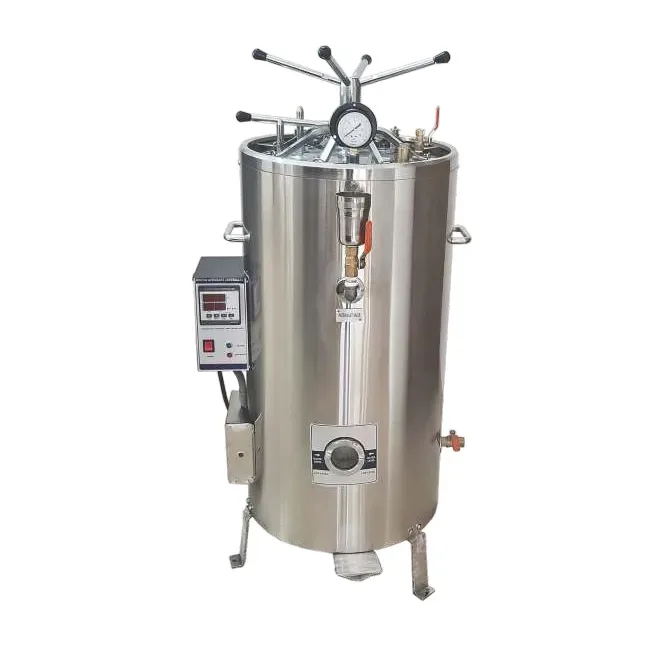 AUTOCLAVE VERTICAL RADIAL LOCK TRIPLE CHAMBER 16X24 (DRUM 15X12- 2 NOS)