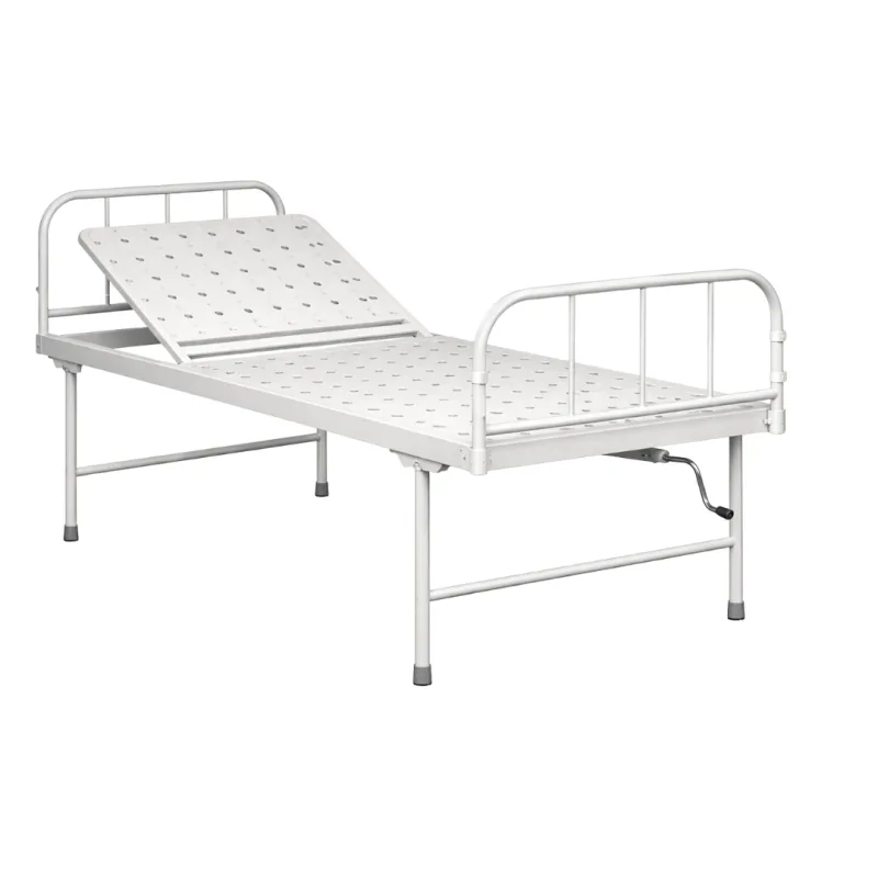 Semi Fowler Hospital Bed- 75*36*24 -Single Function Bed for Patients and Elderly Care