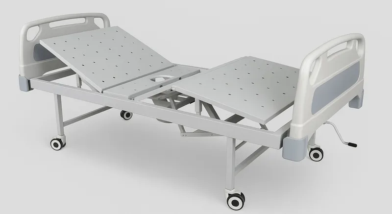 Commode Semi Fowler Position Deluxe Bed with ABS Panels 75*36*24