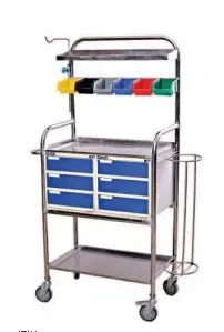 Crash Cart | Material: Stainless Steel