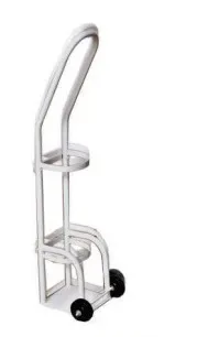 Oxygen Cylinder Trolley - Standard Small Size B Type