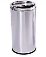 Dustbin stainless steel big (12x24)
