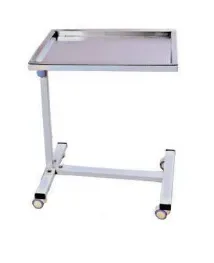 Mayoâ€™s Instrument Trolley With S.S. Tray (Tray Size 22â€ X 16â€)* (304 SS)