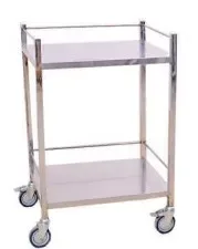 Instrument Trolley With Railing 24â€X18â€All S.S. (304 SS)