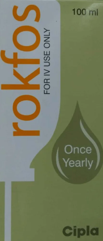 Rokfos Bottle Of 100ml Solution For Infusion