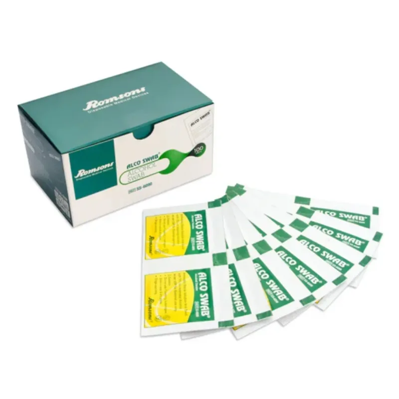 Romsons Alco Swab - 100 Pcs | Alcohol Gauze