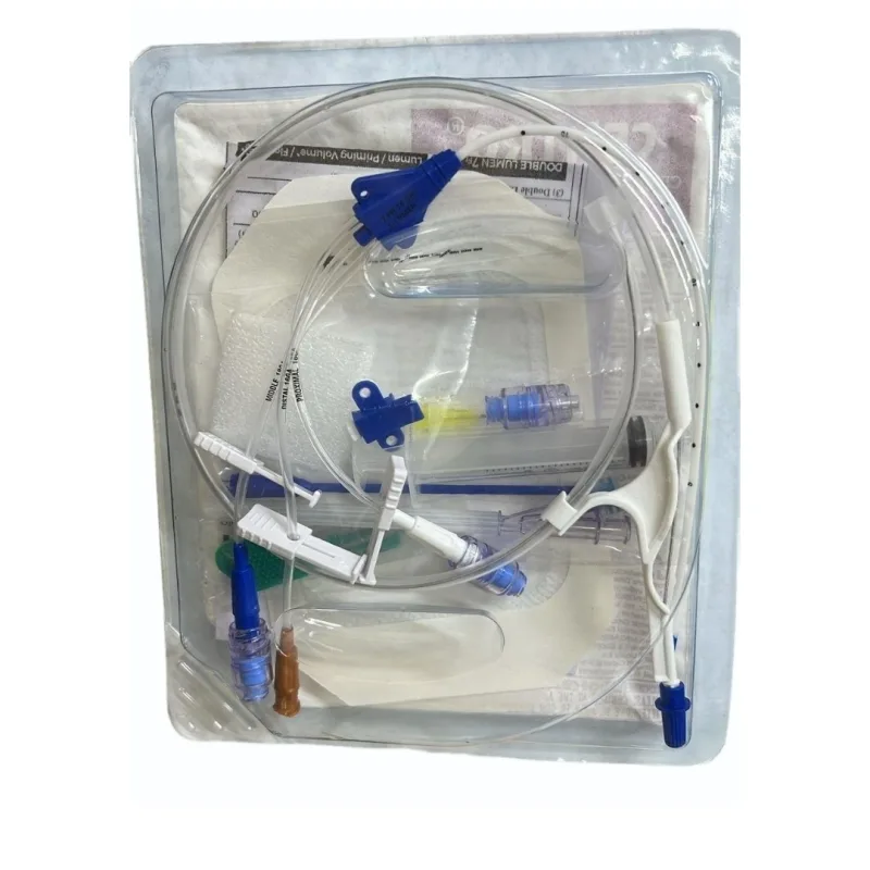 Romsons Centro Central Venous Catheter kit With Soft "J" Tip Guidewire - Triple Lumen 7Fr, 16cm