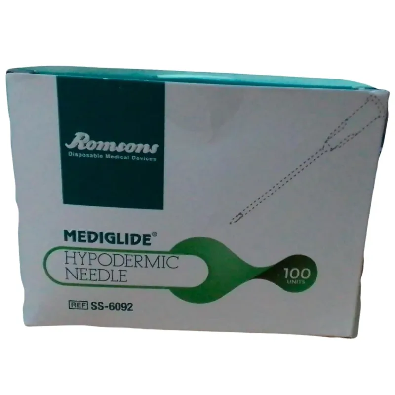 Romsons Hypodermic Needles - Box of 100 Needles
