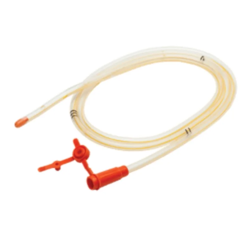 Romsons Gastro-Enterostomy Tube- PUR RYLES TUBE with stylet -14FG