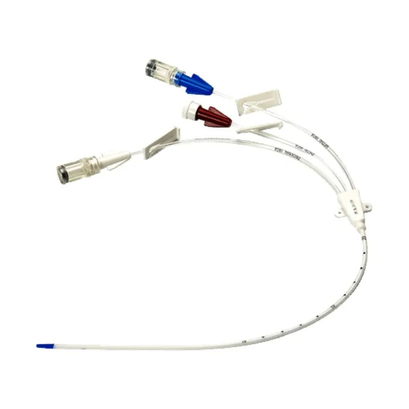 Romsons Centro Central Venous Catheter kit With Soft "J" Tip Guidewire - Double Lumen 7Fr, 16cm