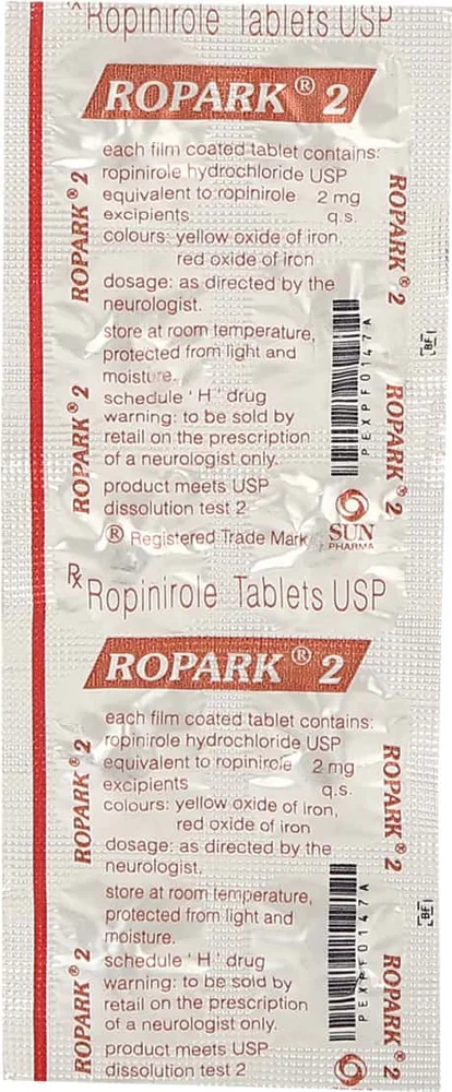 Ropark 2mg Strip Of 10 Tablets