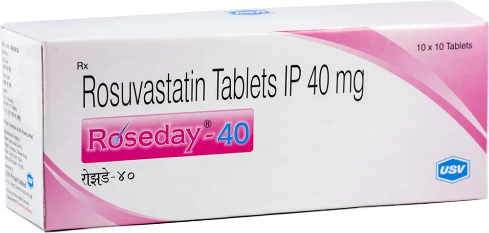 Roseday 40mg Strip Of 10 Tablets