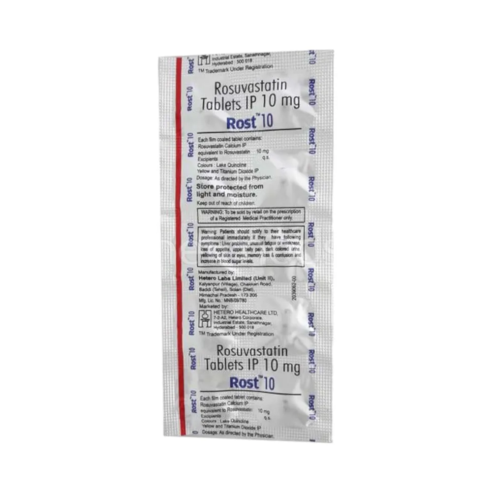 Rost 10mg Strip Of 10 Tablets