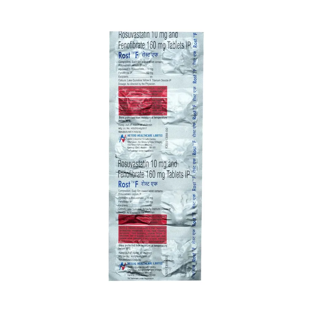 Rost F Strip Of 10 Tablets