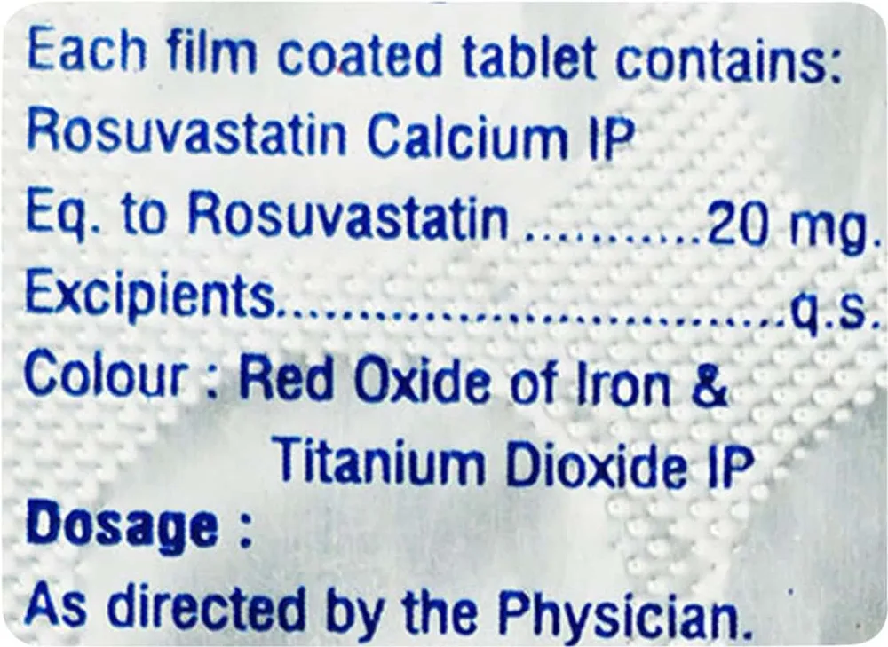 Rosucia 20mg Tablet