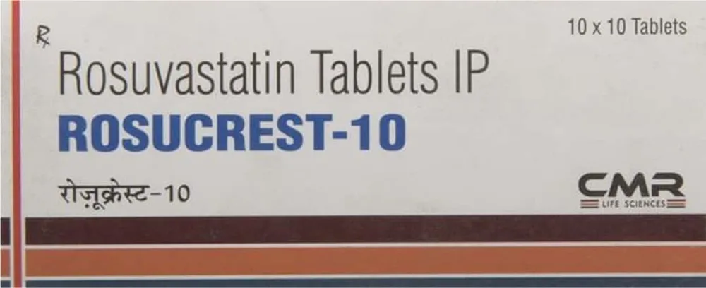 Rosucrest As 10mg Strip Of 10 Capsules