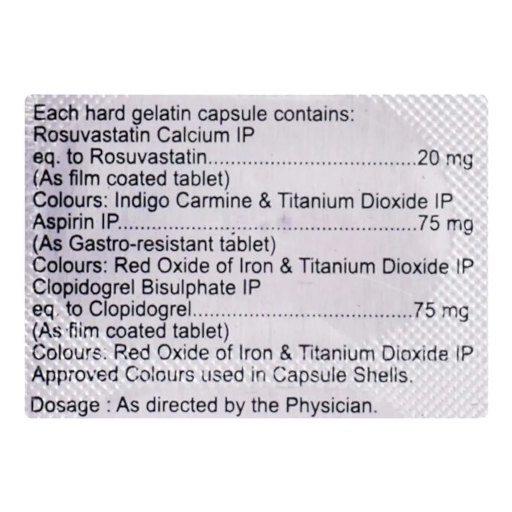Rosucus Gold 20mg Strip Of 10 Capsules