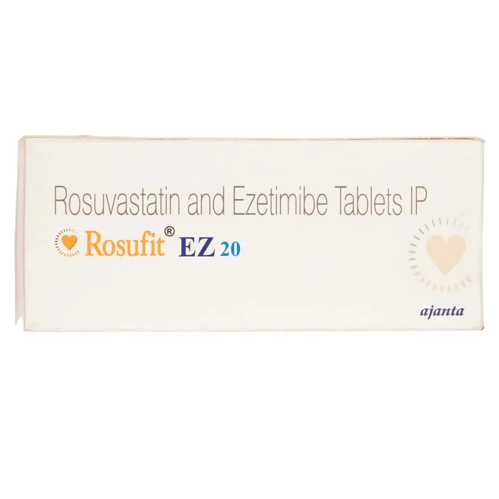 Rosufit Ez 20mg Strip Of 10 Tablets