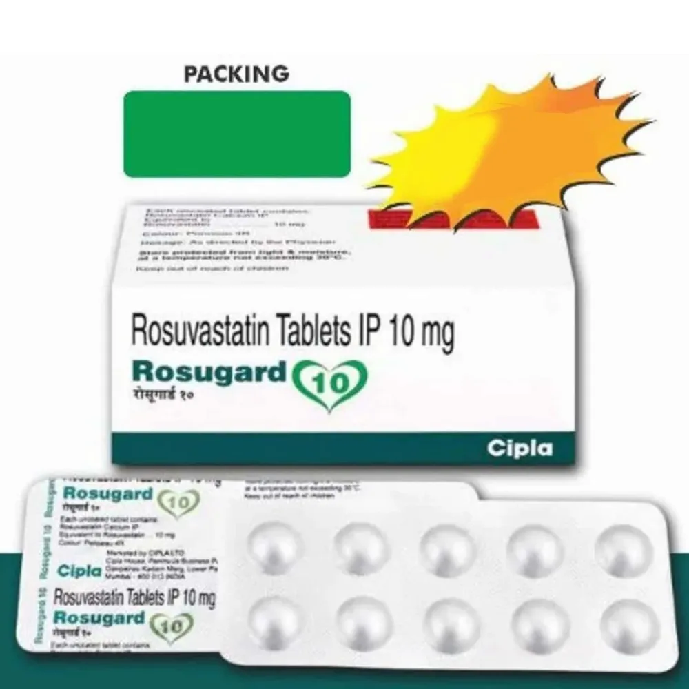 Rosugard 10mg Strip Of 10 Tablets