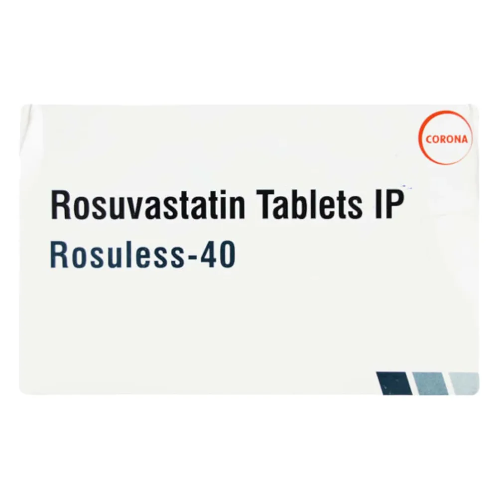 Rosuless 40mg Strip Of 15 Tablets