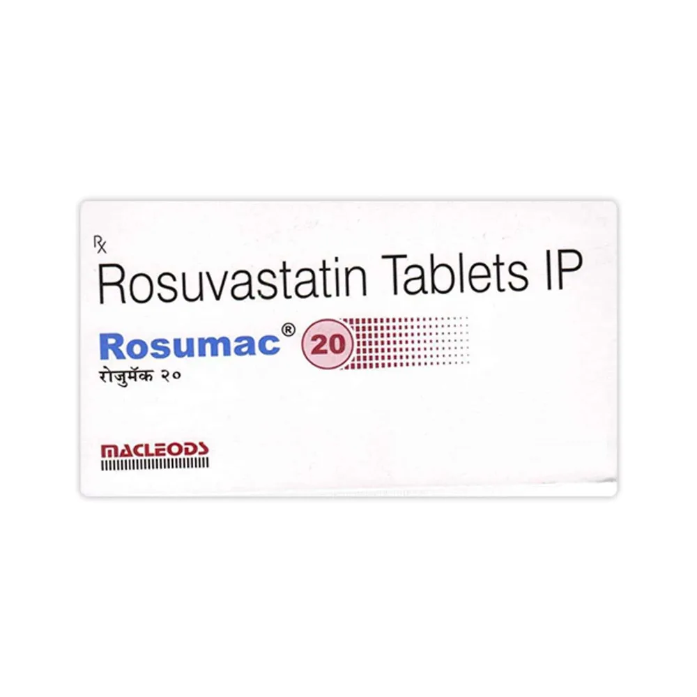 Rosumac 20mg Strip Of 15 Tablets