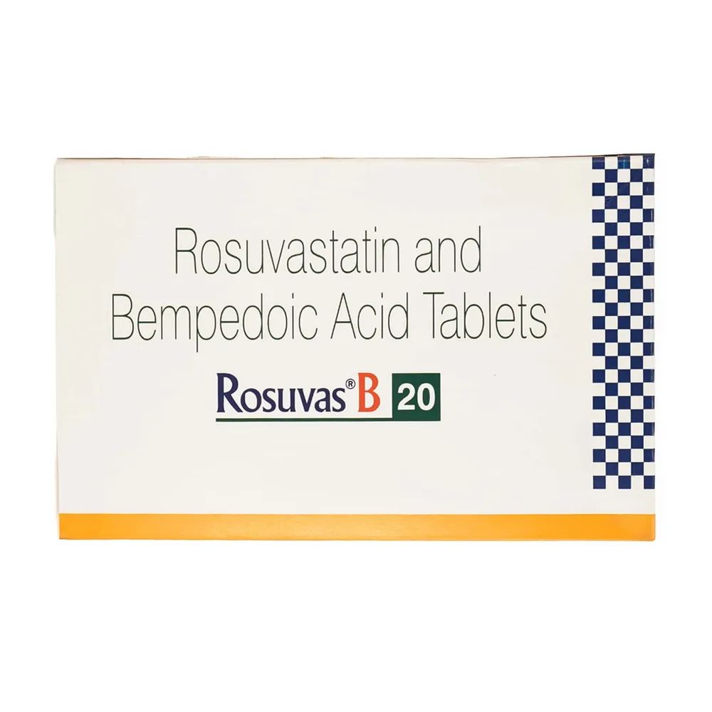 Rosuvas B 20mg Strip Of 10 Tablets