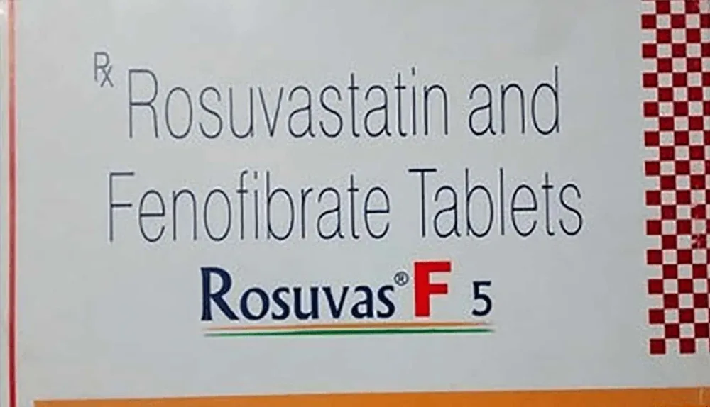 Rosuvas F 5mg Strip Of 15 Tablets