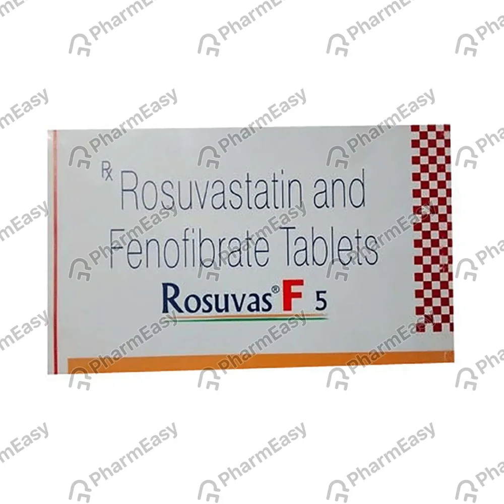 Rosuvas F 5mg Tablet