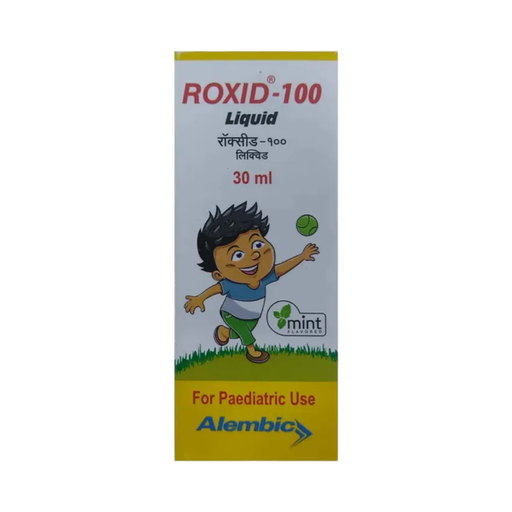 Roxid 100mg Mint Flavour Bottle Of 30ml Oral Liquid