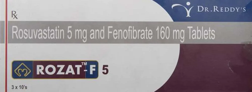 Rozat F 5/160 Mg Strip Of 10 Tablets