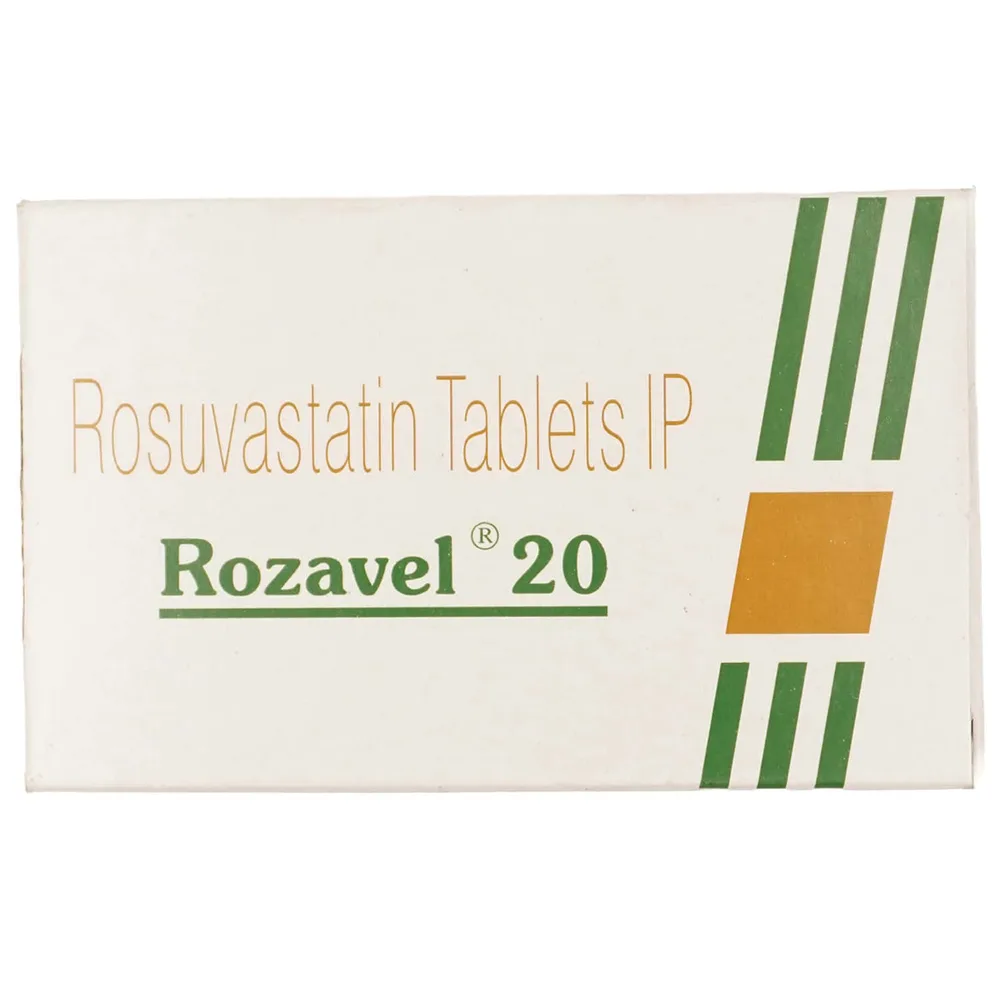 Rozavel 20mg Strip Of 15 Tablets