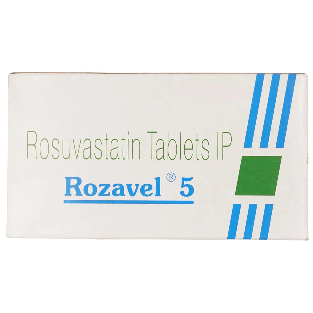 Rozavel 5mg Strip Of 15 Tablets