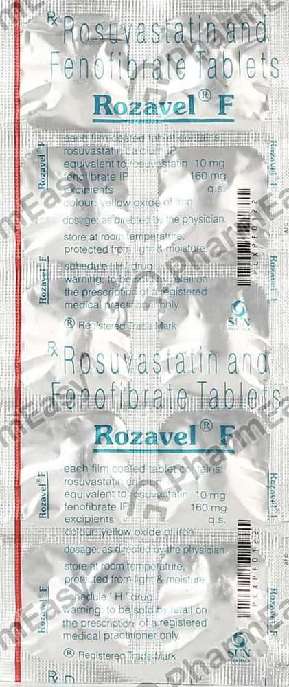 Rozavel F 10mg Strip Of 10 Tablets