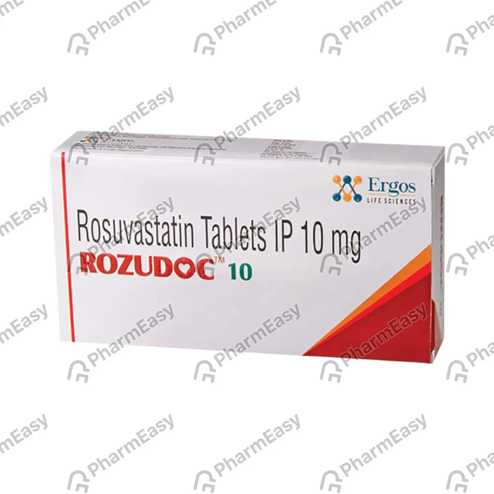 Rozudoc 10mg Strip Of 10 Tablets