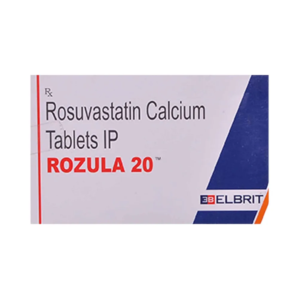 Rozula 20mg Strip Of 15 Tablets
