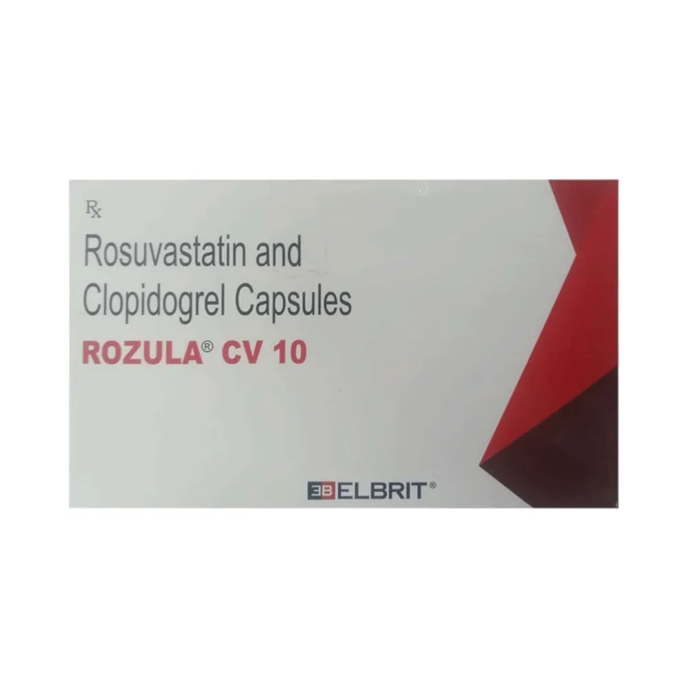 Rozula Cv 10mg Strip Of 10 Capsules