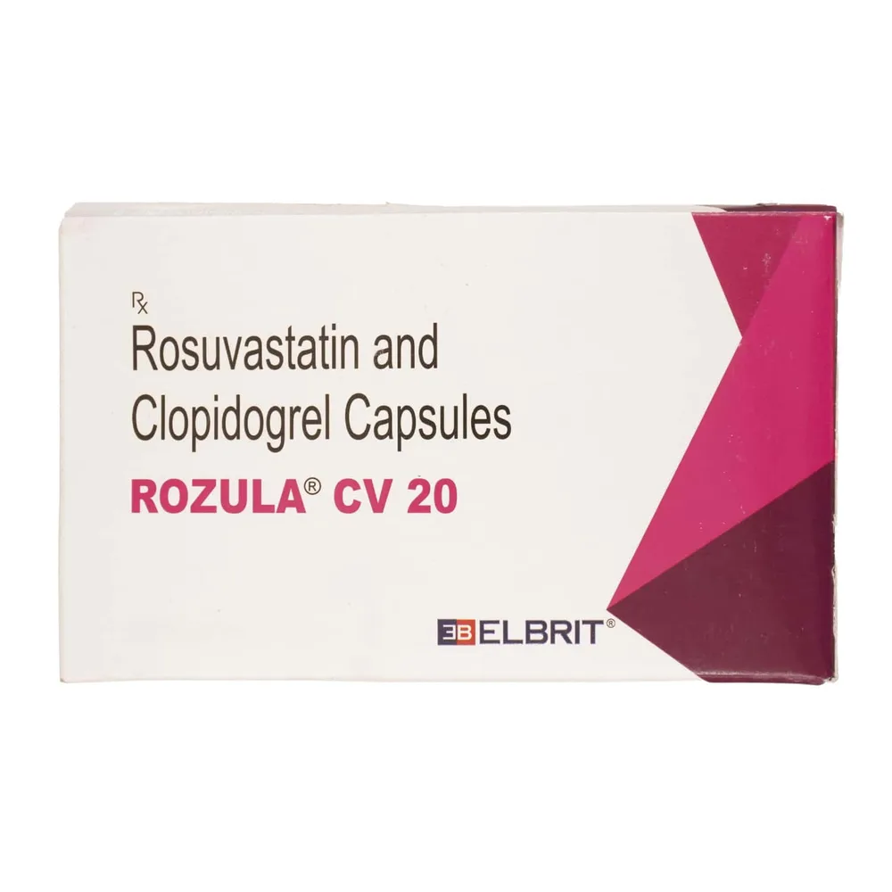 Rozula Cv 20mg Strip Of 10 Capsules